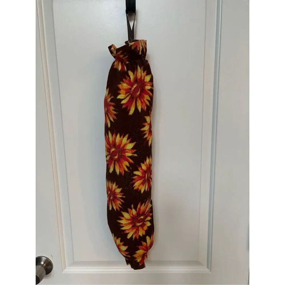 Handmade Plastic Bag Holder-Sunflowers